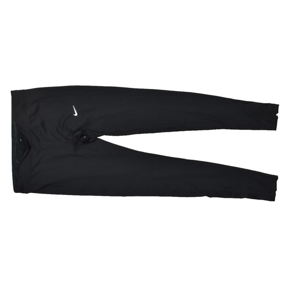 Nike Women's Black Dri-Fit Running Skinny Leggings Size M Drawstring Polyester - Picture 1 of 8